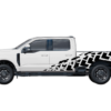 Tire Truck Side Graphics for Ford F250
