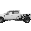 Tire Truck Side Graphics for Ford F250 2017-2022