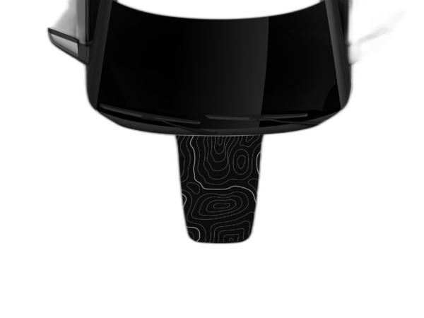 Topographic center hood graphics decals compatible with Ford Explorer 2013-2015