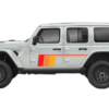 Triple Old School Stripes Graphics for Wrangler JL