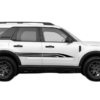 Triple Way Side Stripes Graphics for Ford Bronco Sport