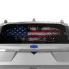 US eagle perforated rear window decal graphics compatible with Ford Explorer 2011-2019