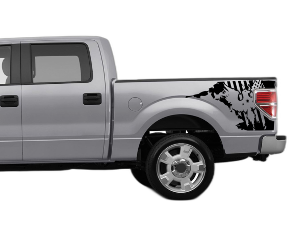US eagle side bed decals graphics compatible with Ford F150 2009-2014