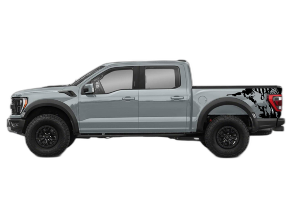 US Eagle Side Bed Decals Graphics for Ford F150 Raptor