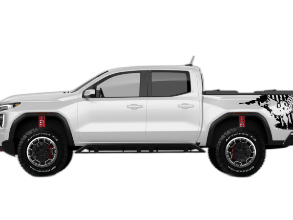 US Eagle Side Bed Decals Graphics for GMC Canyon