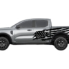 US flag decals and side graphics compatible with Ford Ranger