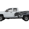 US Flag Decals Graphics for Chevrolet Silverado 2500HD 2015-2019