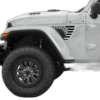 US flag fender vent side graphics decals compatible with Jeep Gladiator JT