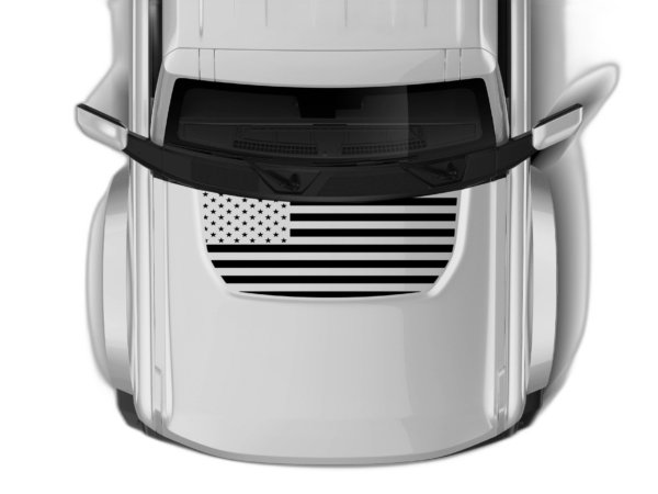 US flag hood graphics decals compatible with Ford Bronco