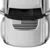 US Flag Hood Graphics for Ford Bronco