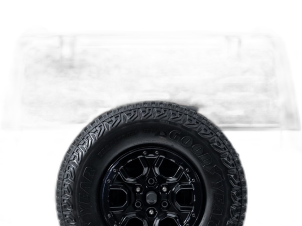 US flag perforated rear window decal graphics compatible with Ford Bronco