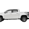 US Flag side bed decals graphics compatible with GMC Canyon 2015-2022