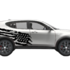 US Flag Side Decals Graphics for Dodge Hornet