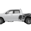 US Flag Side Decals Graphics for Dodge Ram 2009-2018