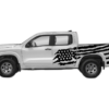 US Flag Side Decals Graphics for Nissan Frontier