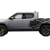 US Flag Side Decals Graphics for Rivian R1T