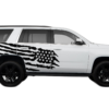 US Flag Side Graphics for Chevrolet Tahoe 2015-2020