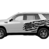 US Flag Side Graphics for GMC Yukon