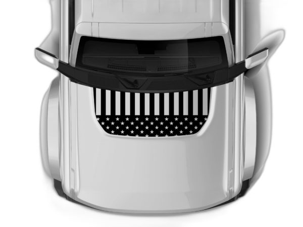 US flag stars hood graphics decals compatible with Ford Bronco