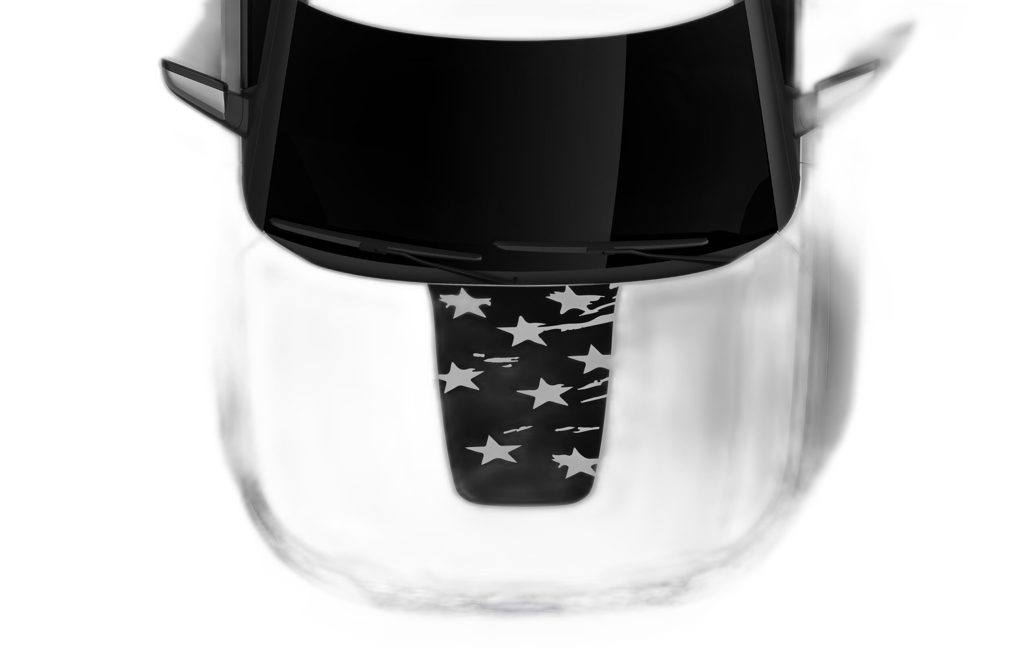 US Stars Center Hood Graphics for Ford Explorer 2013-2015