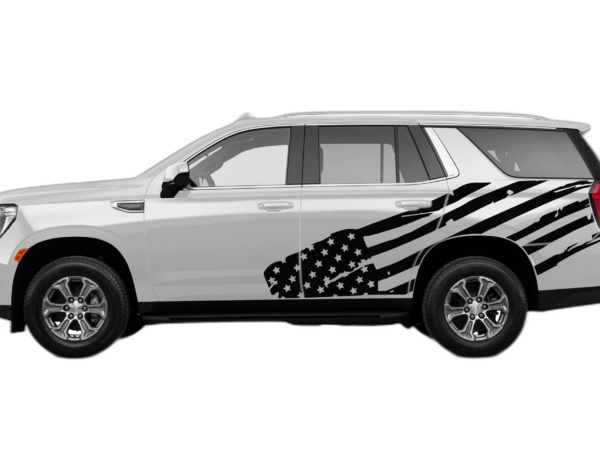 USA Flag Graphics for GMC Yukon