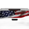 USA Flag Perforated Rear Window Decal Graphics for Chevrolet Silverado