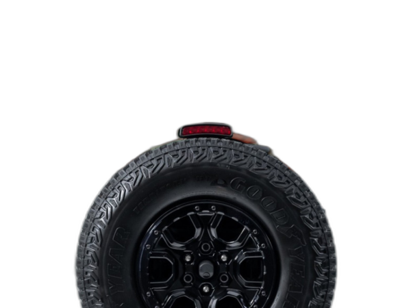 USA flag perforated rear window decal graphics compatible with Ford Bronco