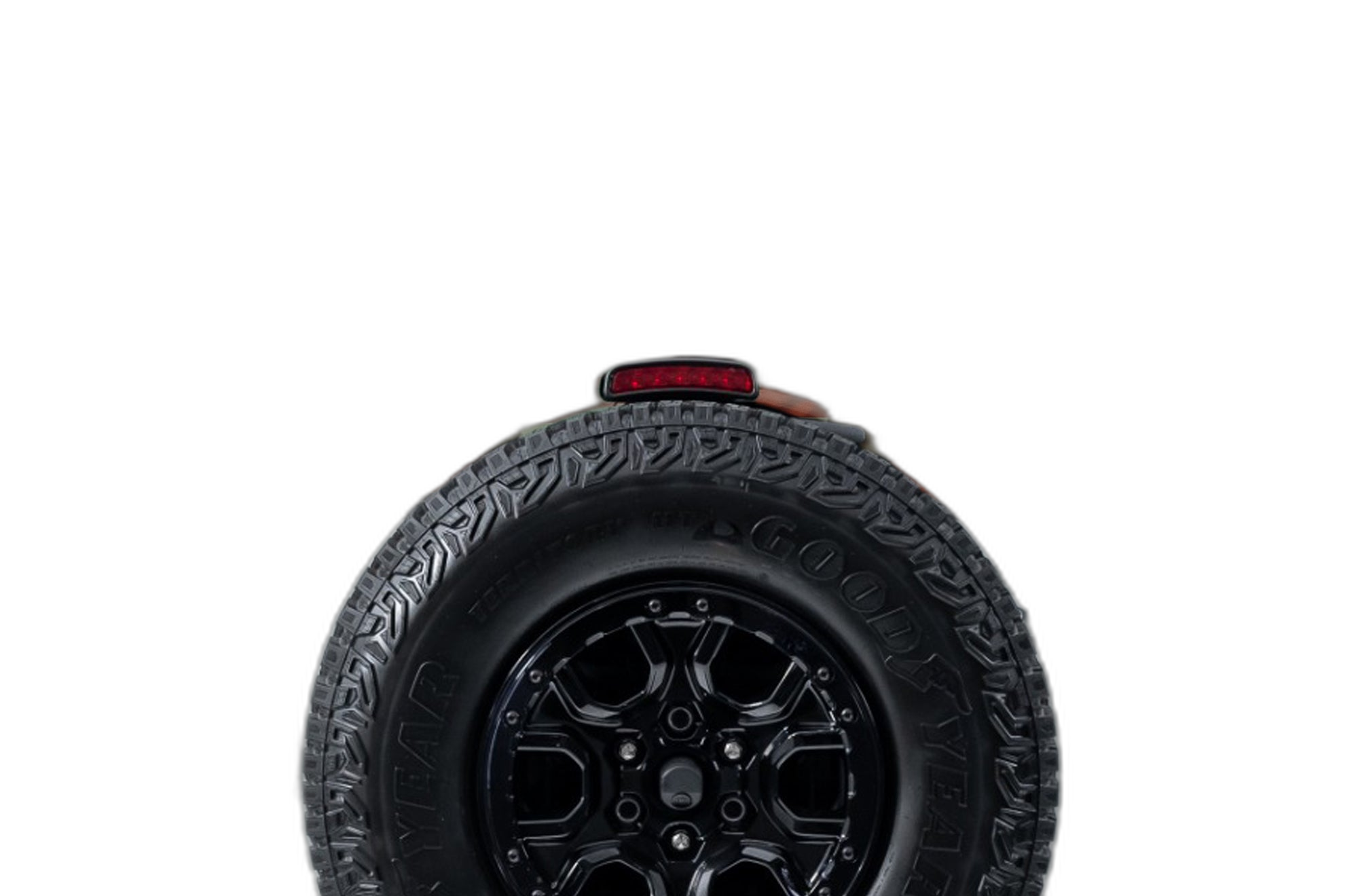 USA flag perforated rear window decal graphics compatible with Ford Bronco