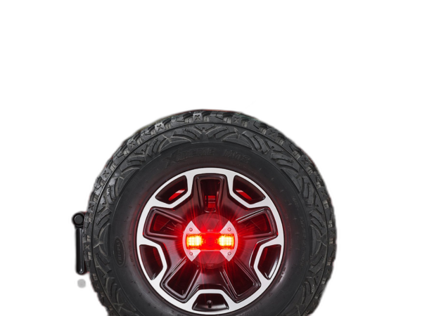 USA flag perforated rear window decal graphics compatible with Jeep Wrangler JL