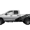 USA Flag Side Decals Graphics for Dodge Ram 2002-2008