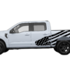 USA Flag Side Decals Graphics for Ford F150