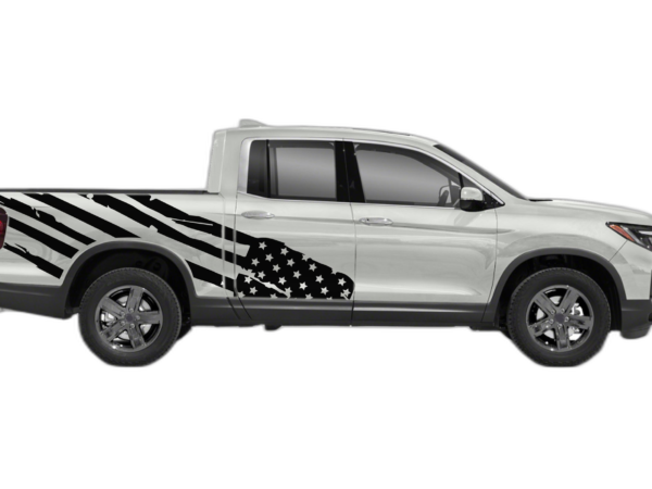 USA Flag Side Decals Graphics for Honda Ridgeline
