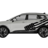 USA Flag Side Decals Graphics for Kia Sportage