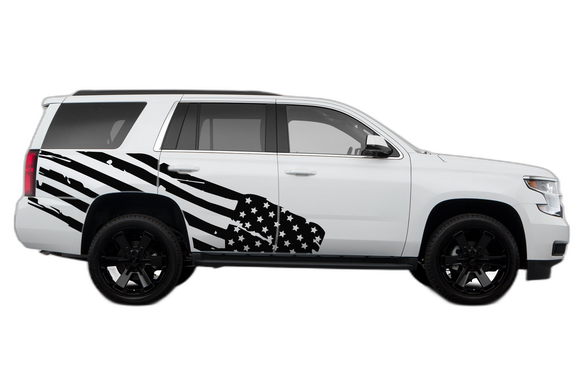 USA Flag Side Graphics for Chevrolet Tahoe 2015-2020