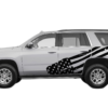 USA flag side graphics decals compatible with GMC Yukon 2015-2020