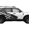 USA Flag Side Graphics Graphics for Ford Bronco Sport