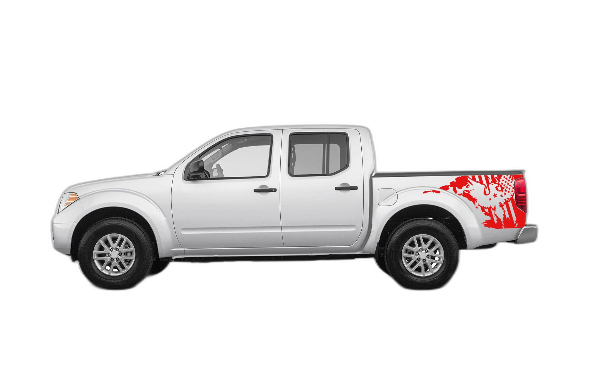 US Eagle Bed Side Decals Graphics for Nissan Frontier 2005-2021 - Image 2