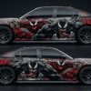 🕷️👹 Venom Carnage Collage Car Wrap - Symbiotes