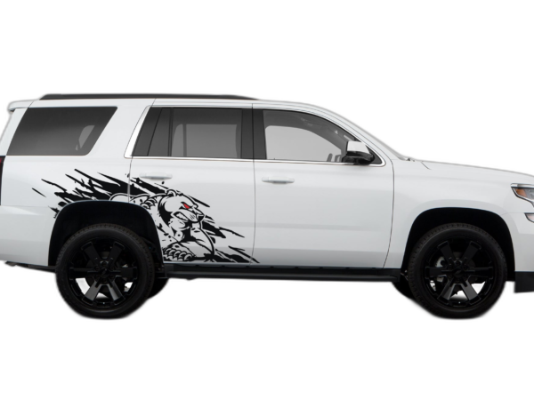 Wild Bear Door Graphics for Chevrolet Tahoe 2015-2020