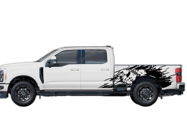 Wild bear door graphics decals compatible with Ford F250