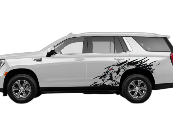 Wild Bear Door Graphics for GMC Yukon