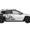 Wild bear door graphics decals compatible with Subaru Crosstrek