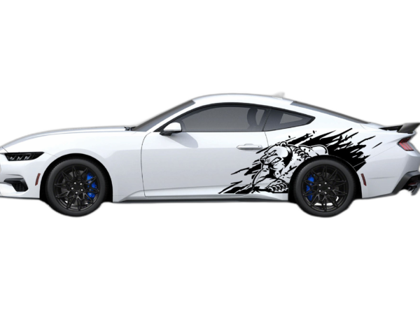 Wild Bear Graphics Side Decals for Ford Mustang