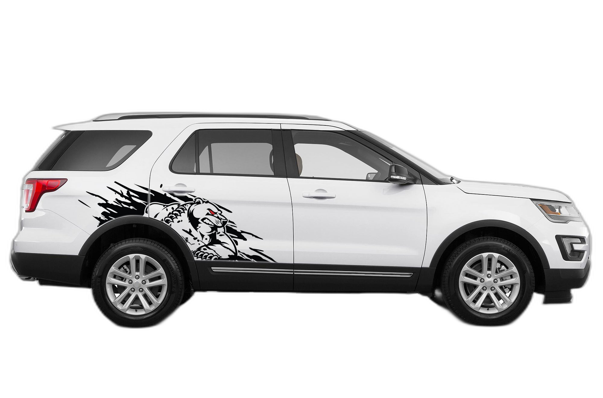 Wild bear side decals graphics compatible with Ford Explorer 2011-2019