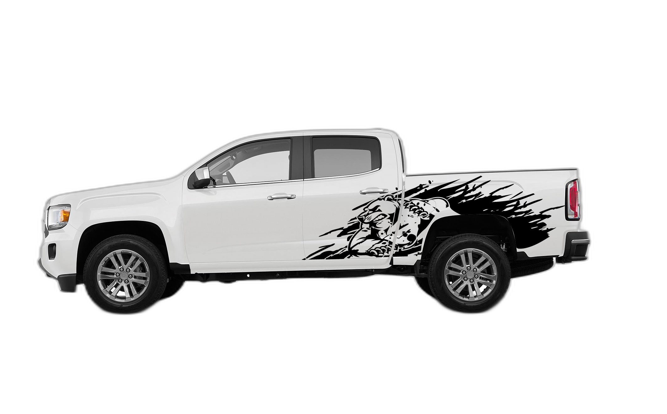 Wild Bear Side Decals Graphics for GMC Canyon 2015-2022