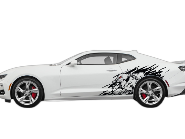 Wild Bear Side Graphics, Decals for Chevrolet Camaro