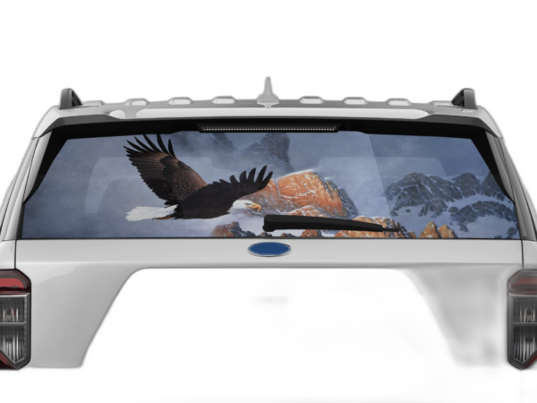 Wild Eagle Perforated Rear Window Decal Graphics for Ford Explorer