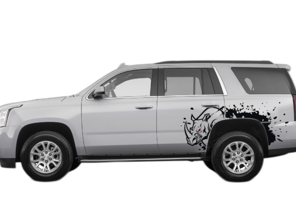 Wild Rhino Side Graphics for GMC Yukon 2015-2020