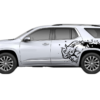Wild rhino splash side graphics decals compatible with Chevrolet Traverse 2018-2023