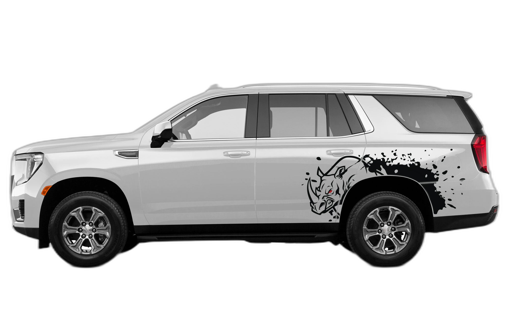 Wild Rhino Splash Side Graphics for GMC Yukon